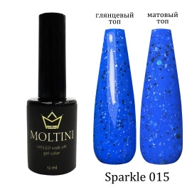 Moltini, Гель-лак Sparkle 15 Moltini, Гель-лак Sparkle 15